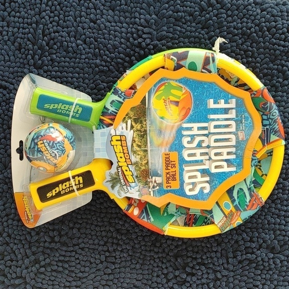 Prime Time Toys Splash Bomb paddle ball set. New/Unopened - Picture 1 of 9